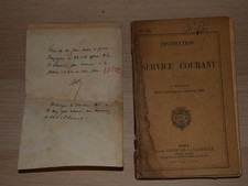 Ancien manuel militaire d'occasion  Lons-le-Saunier