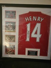 Thierry henry framed for sale  MILTON KEYNES