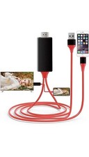 Cabo Lightning para adaptador HDMI, cabo de TV HD para iPhone, iPad. USADO comprar usado  Enviando para Brazil