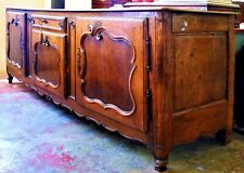 GRAND BUFFET DE STYLE PROVENÇAL. BOIS SCULPTÉ À LA MAIN. EUROPE DU NORD. XVIIIE comprar usado  Enviando para Brazil