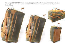 Wheeled holdall faux for sale  GLASGOW