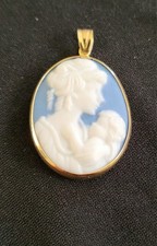 pendant cameo child mother for sale  Las Vegas