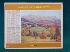 Calendrier almanach postes d'occasion  Saintes
