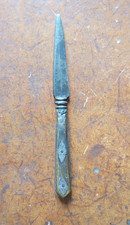 Coltello antico manico usato  San Giuliano Milanese