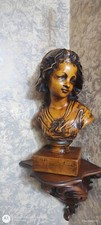 Busto donna legno usato  Ardea