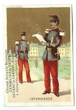 Intendance soldat armée d'occasion  Quimper