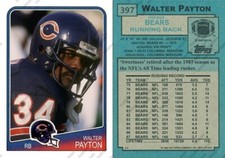 Walter payton 1988 for sale  Orwigsburg