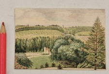 Miniature watercolor 19th d'occasion  Expédié en Belgium