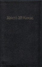 Merck 1899 manual for sale  UK