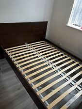 Ikea double wooden for sale  LONDON