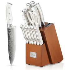 Messerblock holzblock teiliges gebraucht kaufen  Bad Bramstedt