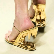 Sandales enfiler talon d'occasion  France