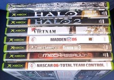 Lote de 8 jogos originais do Xbox muito bons sob Halo Halo2 comprar usado  Enviando para Brazil