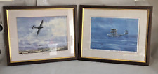 Pair aircraft paintings for sale  LIVERSEDGE
