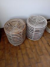 Sgabelli pouf rattan usato  Zenson di Piave