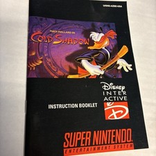 SNES Disney Interative Cold Shadow instuction booklet comprar usado SNES Disney Interative Cold Shadow instuction booklet comprar usado  Enviando para Brazil