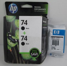 74 x2 HP 2 tinta preta PhotoSmart D5360 D5345 C5580 C5550 C5540 C5280 C5250 comprar usado  Enviando para Brazil