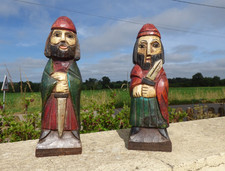 Lot anciennes statuettes d'occasion  Quimper