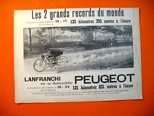 Publicite presse peugeot d'occasion  Mazamet