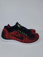 Usado, AMOSTRA Tênis de Corrida Nike Free Flyknit 4.0 Masculino 9.5 Vermelho HOT LAVA Volt Preto comprar usado  Enviando para Brazil