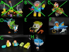Figurki Fisher-Price Moose Mattel Octonauts GUP Vehicle, używany na sprzedaż  Wysyłka do Poland