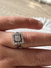 Ring 585er weissgold gebraucht kaufen  Duisburg