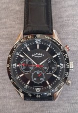 Men rotary chronograph for sale  SOUTHAMPTON