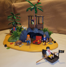 Playmobil schatzinsel piraten gebraucht kaufen  Lichtenfels