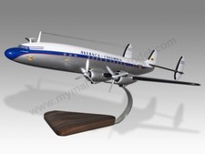 Lockheed Super Constellation Avianca mesa madeira avião modelo pequena escala 1/130 comprar usado  Enviando para Brazil