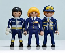 Playmobil pilotin feuerwehrman gebraucht kaufen  Frauenstein, Rechenberg-Bienenmühle