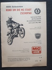 Rund zschopau programmheft gebraucht kaufen  Pockau