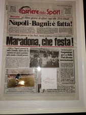Maradona autografo usato  Santa Maria Capua Vetere
