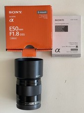 Sony sel50f18 50mm gebraucht kaufen  Stuttgart