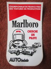 Marlboro auto hebdo d'occasion  Expédié en Belgium