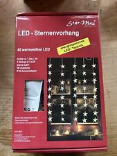 Led sternenvorhang warmweiss gebraucht kaufen  Strausberg-Umland