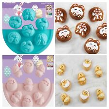 🐰🐣DIVERSIÓN DE PASCUA🐣🐰 Sartenes para hornear - Pollitos y conejitos *ABIERTO A OFERTAS segunda mano  Embacar hacia Mexico