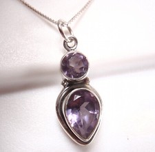 Amethyst faceted teardrop for sale  Hales Corners