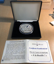 Médaille onces argent d'occasion  Paris II