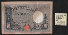 100 lire azzurrino usato  Roma