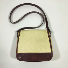 Usado, Bolsa de ombro Liz Claiborne palha 8x9x3 polegadas comprar usado  Enviando para Brazil