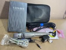 Usado, Microfone Enter Tech MAGIC SING Karaokê Videoke com manual L000012 (funciona/leia) comprar usado  Enviando para Brazil