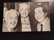 Foto autografada à mão de Enzo Ferrari 1950 Fórmula 1 comprar usado  Enviando para Brazil