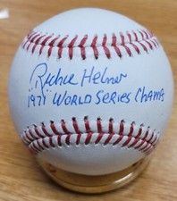 Autographed richie hebner for sale  King of Prussia