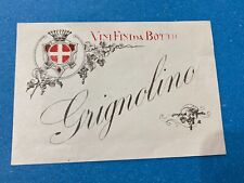 Etichetta anonima grignolino usato  Varese