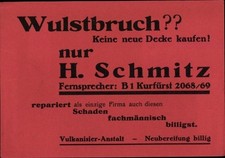 Vulkanisier anstalt schmitz gebraucht kaufen  Berlin