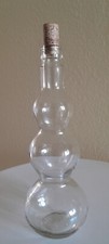 Glasflasche weißglas korkflas gebraucht kaufen  Berlin