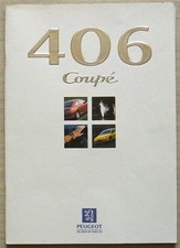 Folheto de vendas de carros PEUGEOT 406 cupê junho de 1997 M/CP 0851 comprar usado  Enviando para Brazil