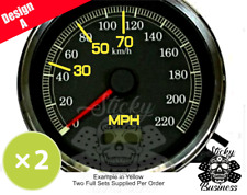 Mph conversion stickers for sale  REDDITCH