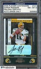 Aaron rodgers signed for sale  Passaic