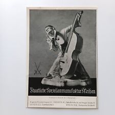 1940 porzellanmanufaktur meiß gebraucht kaufen  Berlin